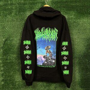 Blood Incantation Hidden History of the Human Race Band Zip-Up Hoodie 2XL